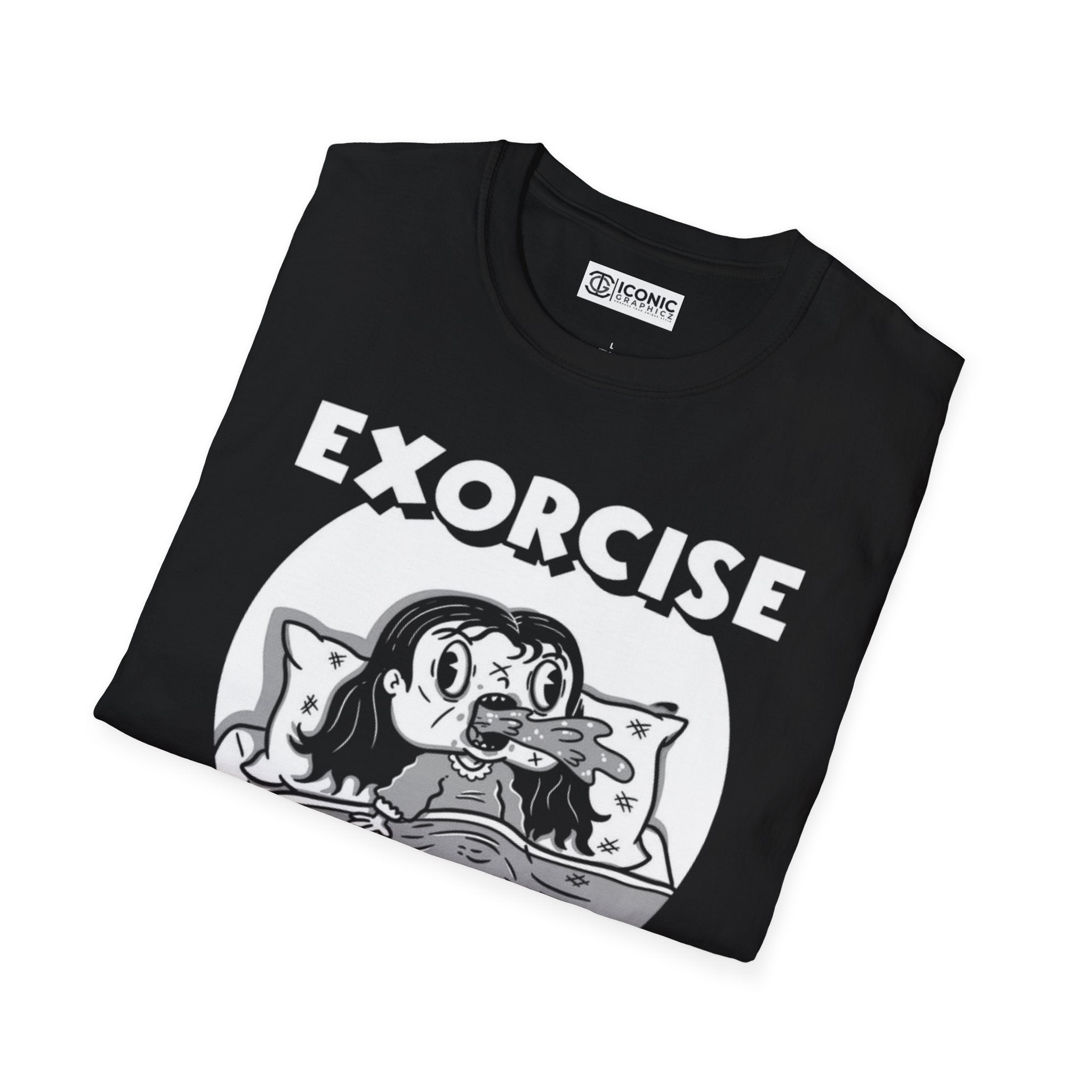 Exorcist Unisex Softstyle T-Shirt - IGZ Clothing 