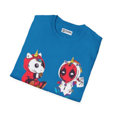 Deadpool Unisex Softstyle T-Shirt - IGZ Clothing 