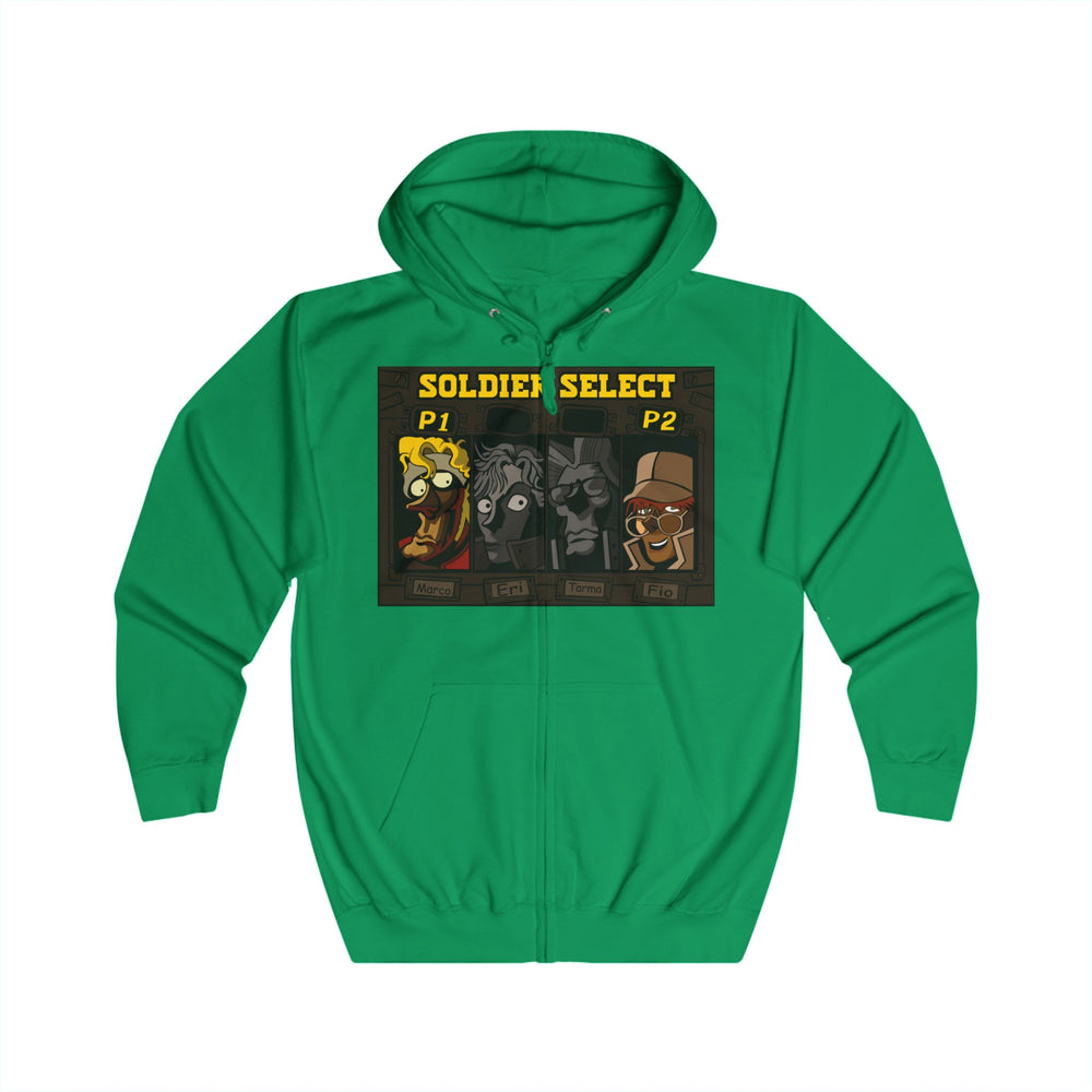 Metal Slug Unisex Full Zip Hoodie
