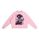 Osaragi Sakamoto Days Essential Fleece Mid-Neck Crew Sweatshirt