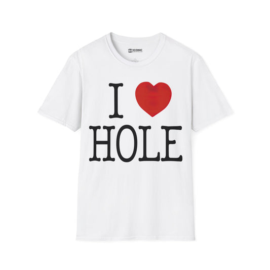 Dorohedoro i love hole Unisex Softstyle T-Shirt - IGZ Clothing 