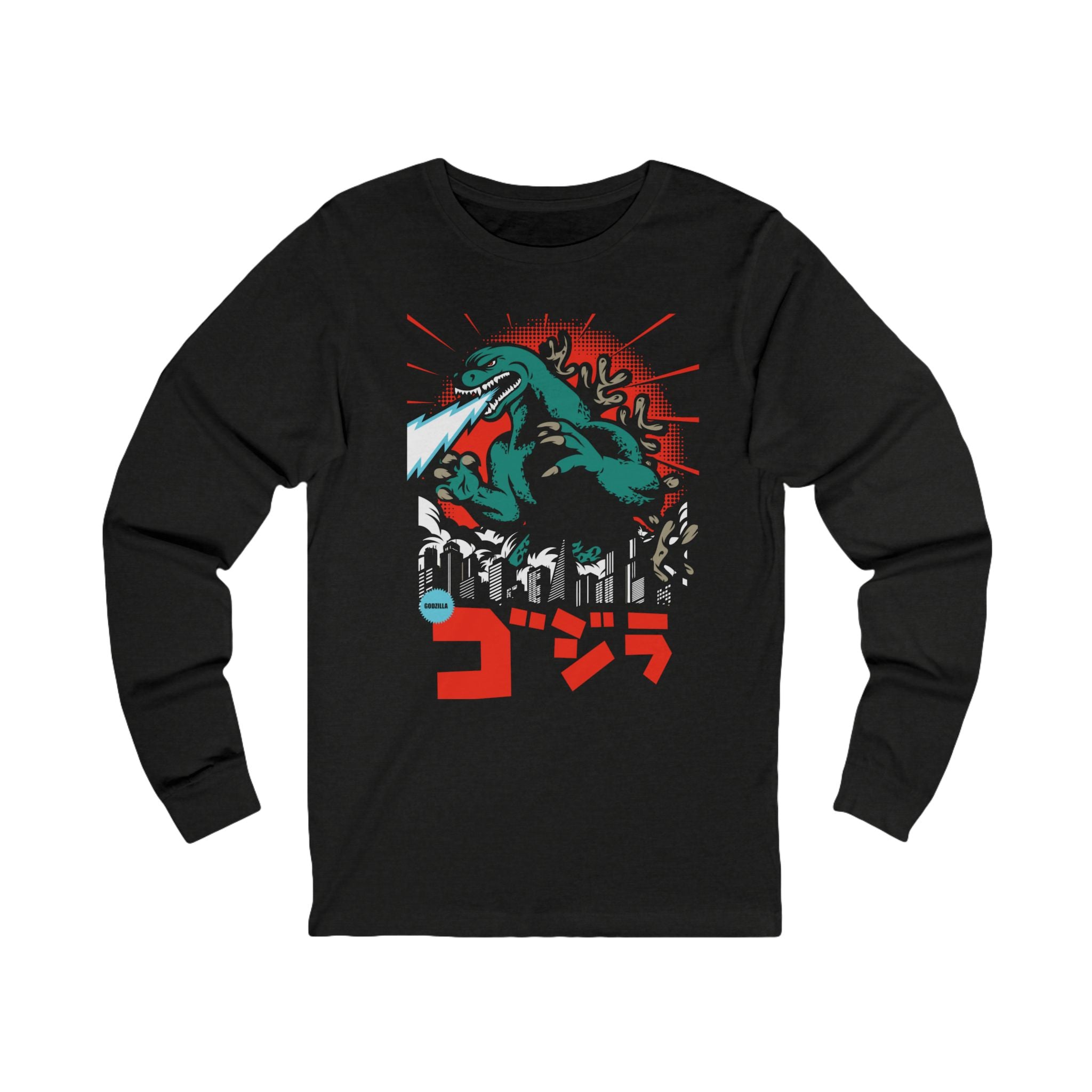 Godzilla Unisex Jersey Long Sleeve Tee