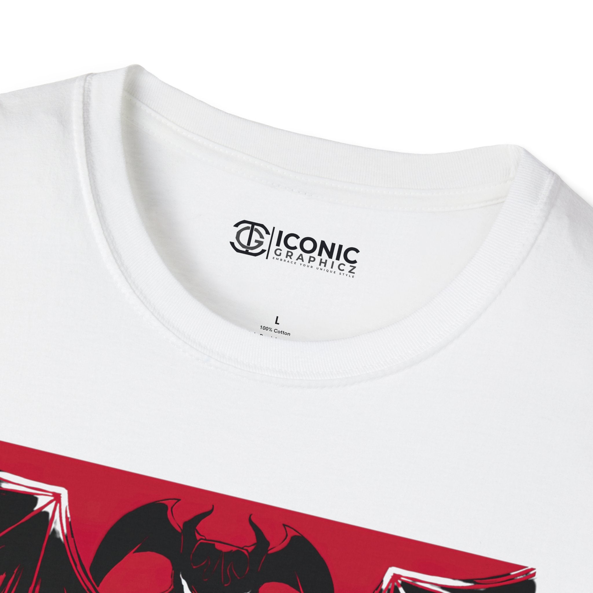 Devilman Crybaby Amon Unisex Softstyle T-Shirt - IGZ Clothing 