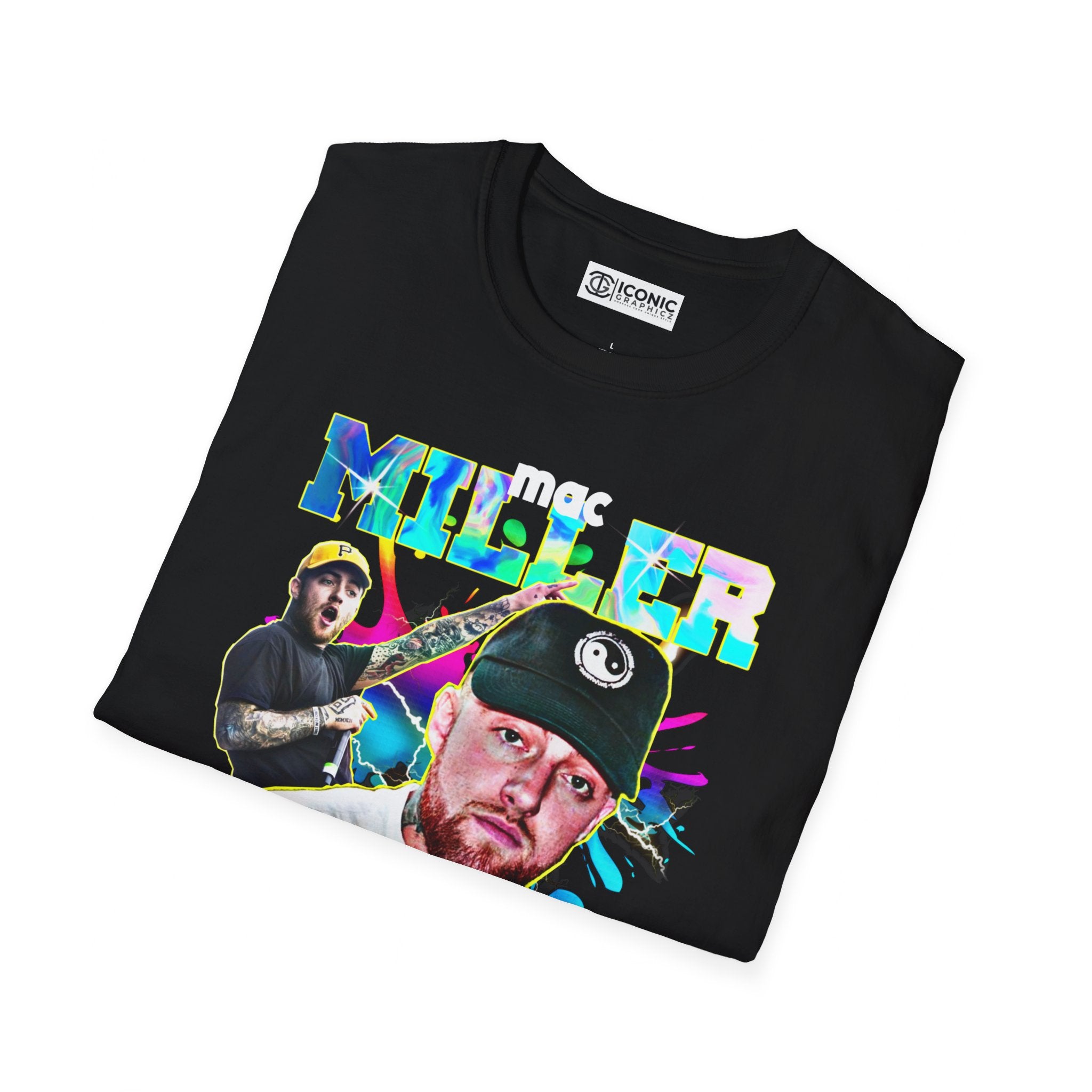 Mac Miller Unisex Softstyle T-Shirt - IGZ Clothing 