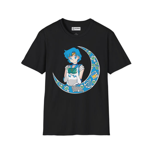 Sailor Mercury Unisex Softstyle T-Shirt - IGZ Clothing 