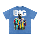 Biggie Acid Wash Oversize T-Shirt - 250 GSM