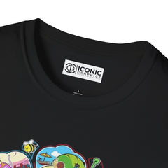 Adventure Time Unisex Softstyle T-Shirt - IGZ Clothing 