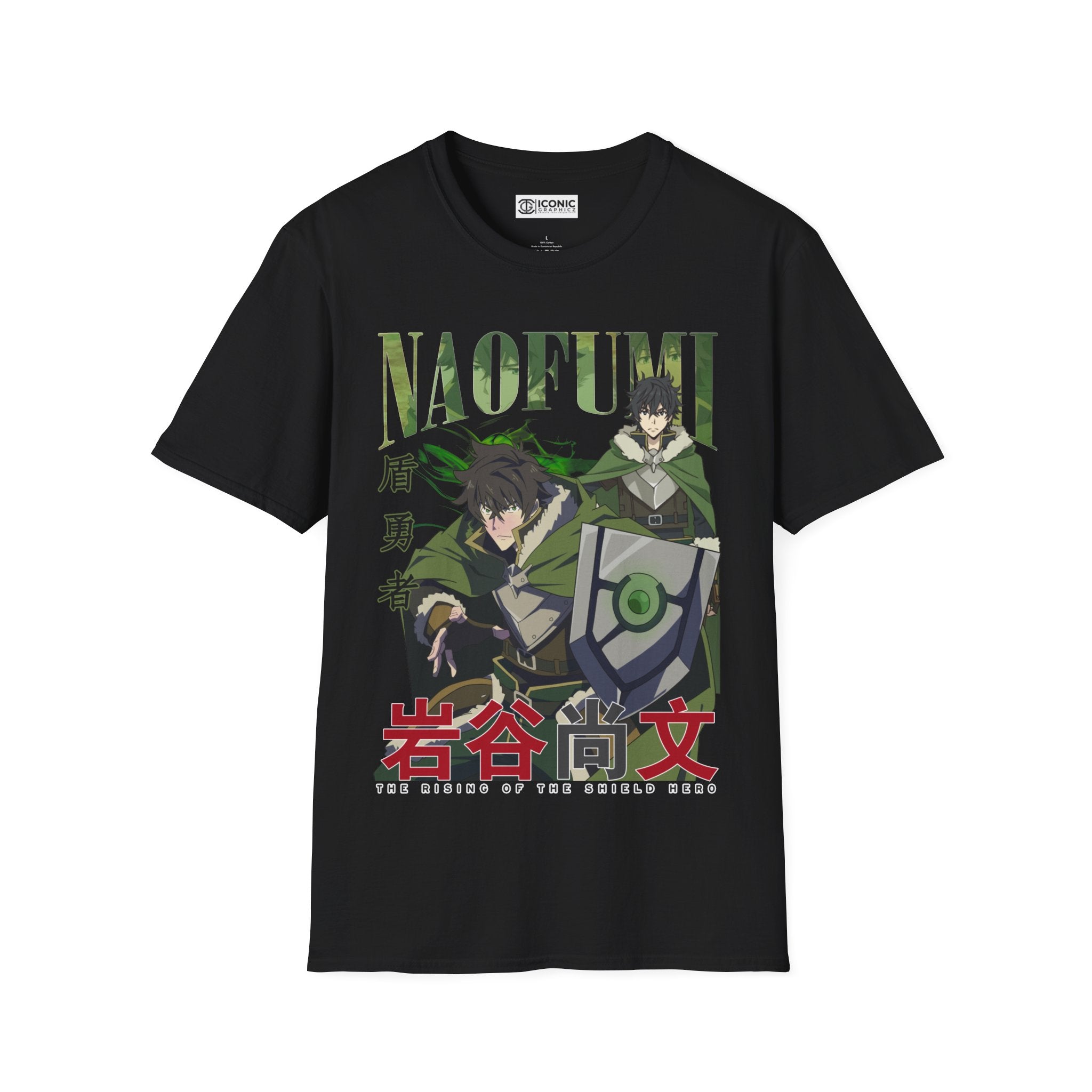 Naofumi Unisex Softstyle T-Shirt - IGZ Clothing 