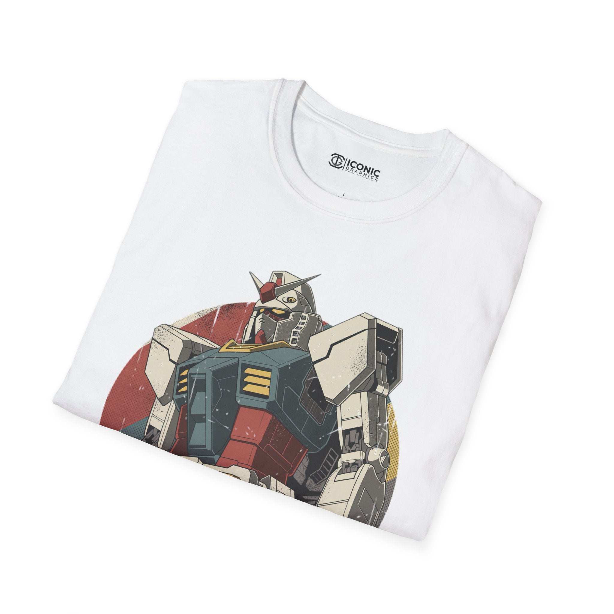 Mobile Suit Gundam Unisex Softstyle T-Shirt - IGZ Clothing 