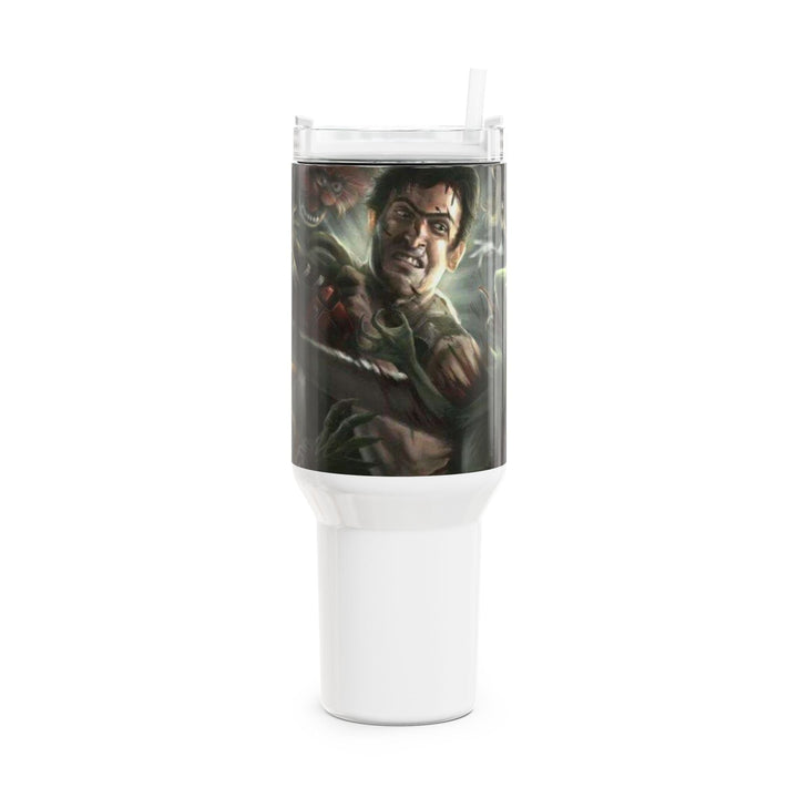 Ash Vs The Muppets Tumbler, 40oz Printify