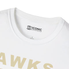 Hawks Unisex Softstyle T-Shirt - IGZ Clothing 