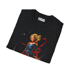 Captain Marvel Unisex Softstyle T-Shirt - IGZ Clothing 