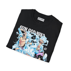 Sun God Luffy Unisex Softstyle T-Shirt - IGZ Clothing 