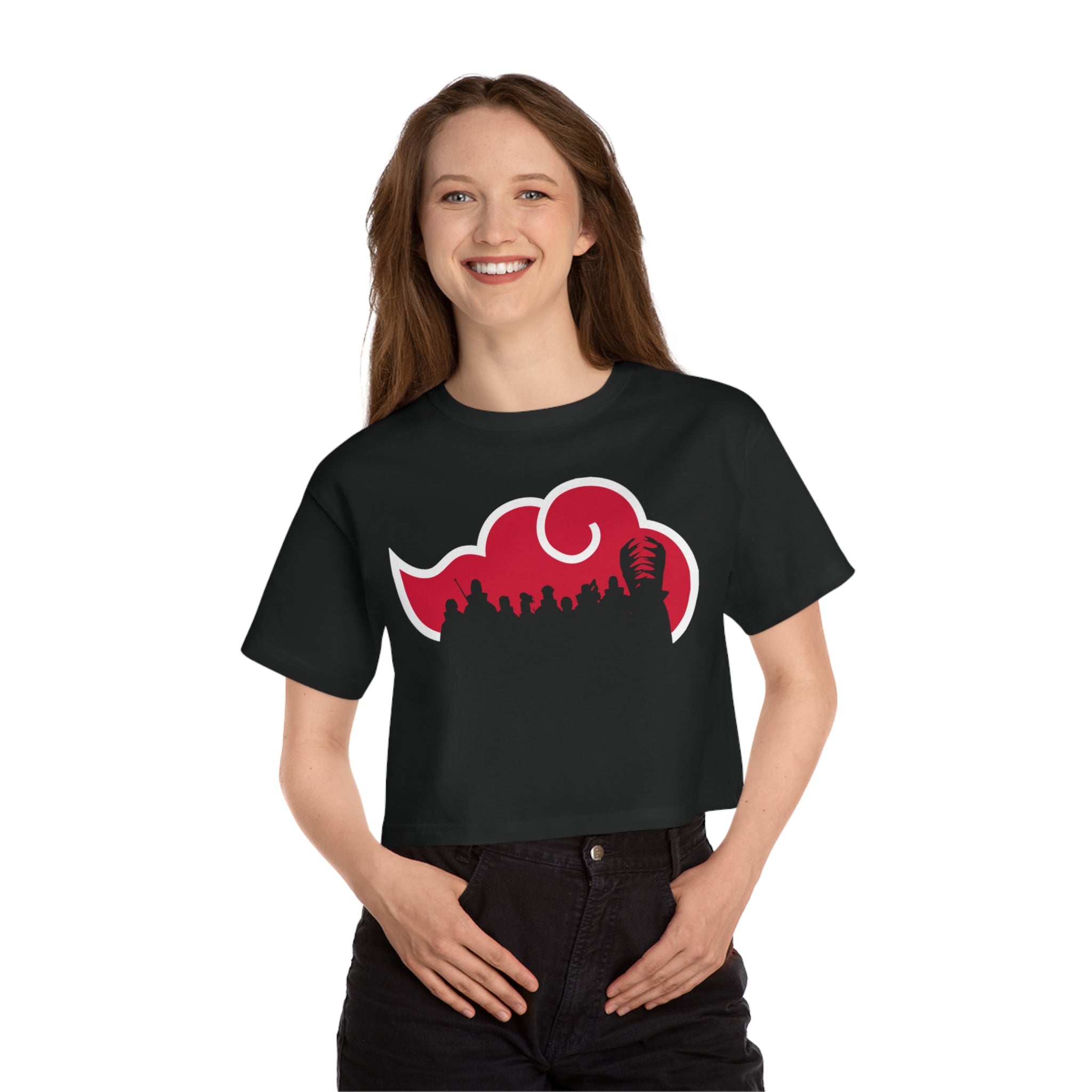 Akatsuki Champion Women's Heritage Cropped T-Shirt - IGZ Clothing 