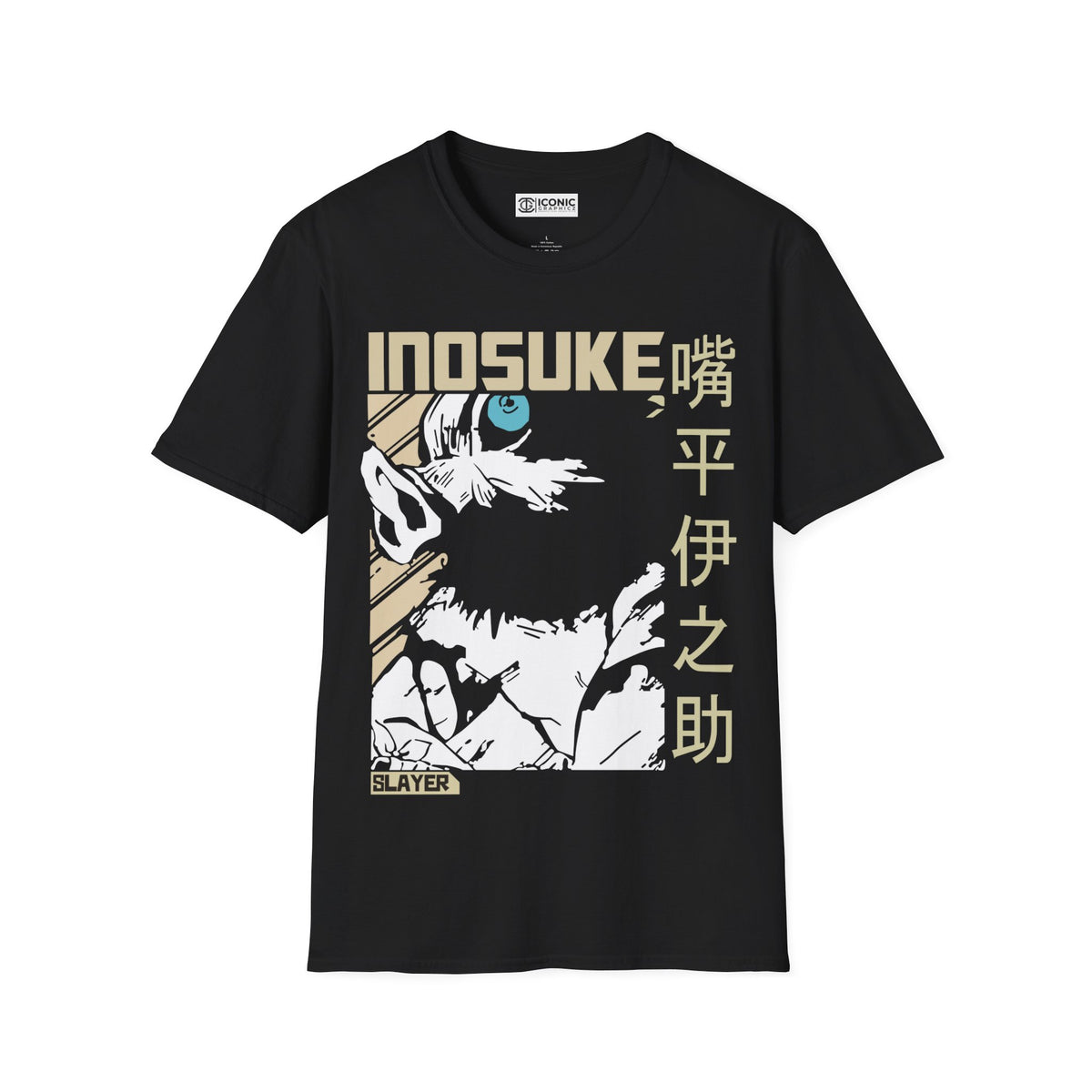 Inosuke Unisex Softstyle T-Shirt - IGZ Clothing 