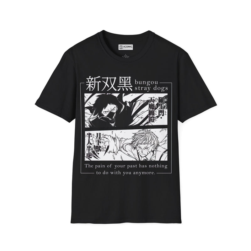 Atsushi and Akutagawa Unisex Softstyle T-Shirt - IGZ Clothing 