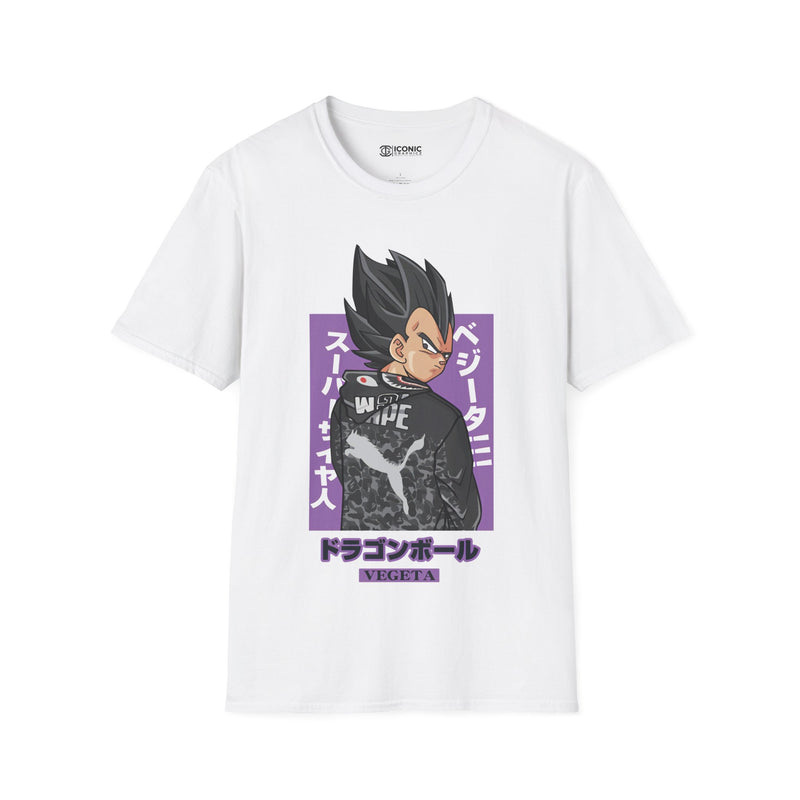 Vegeta Unisex Softstyle T-Shirt - IGZ Clothing 