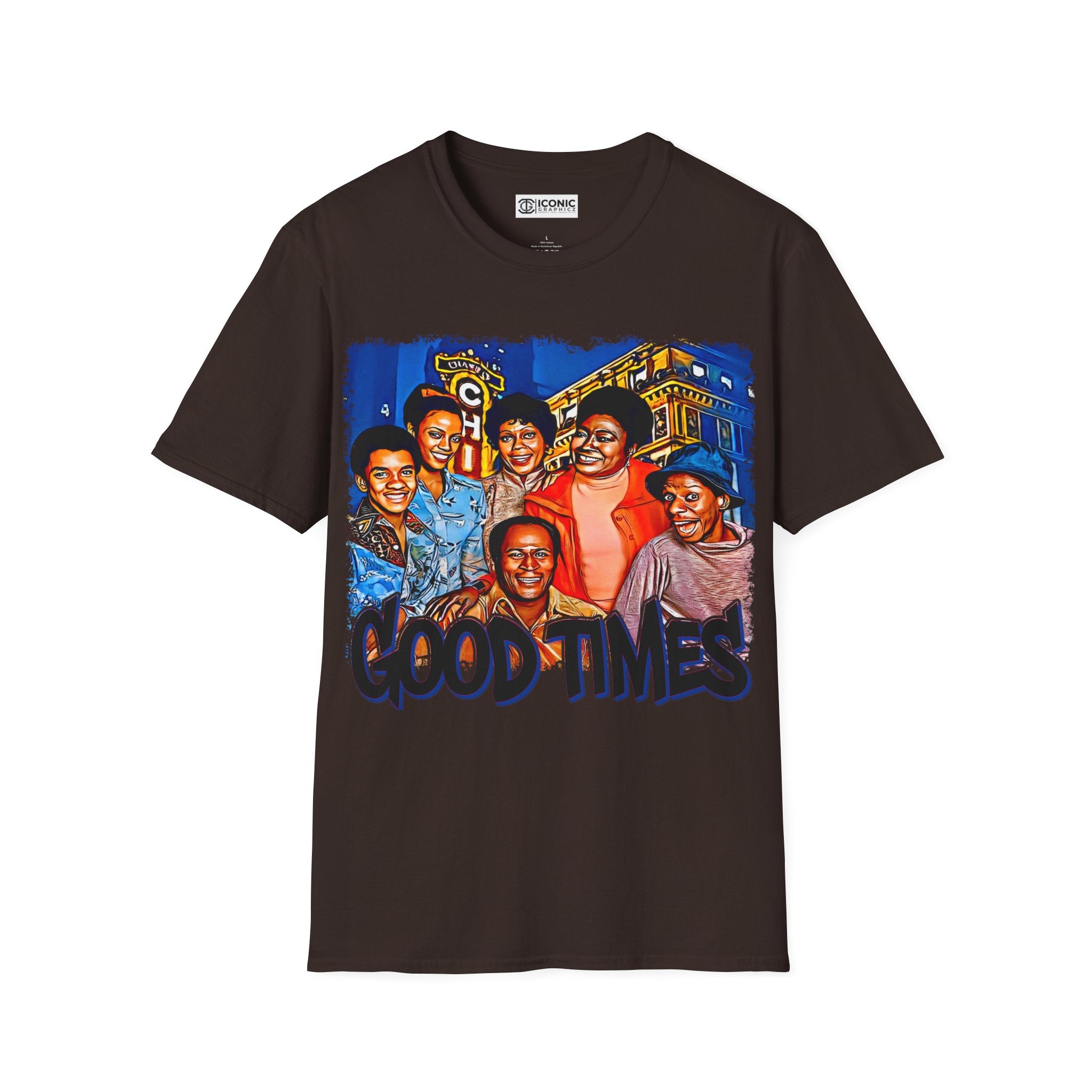 Good Times Unisex Softstyle T-Shirt - IGZ Clothing 