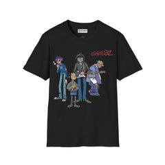 Gorillaz Unisex Softstyle T-Shirt - IGZ Clothing 