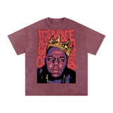 Notorious BIG Acid Wash Oversize T-Shirt