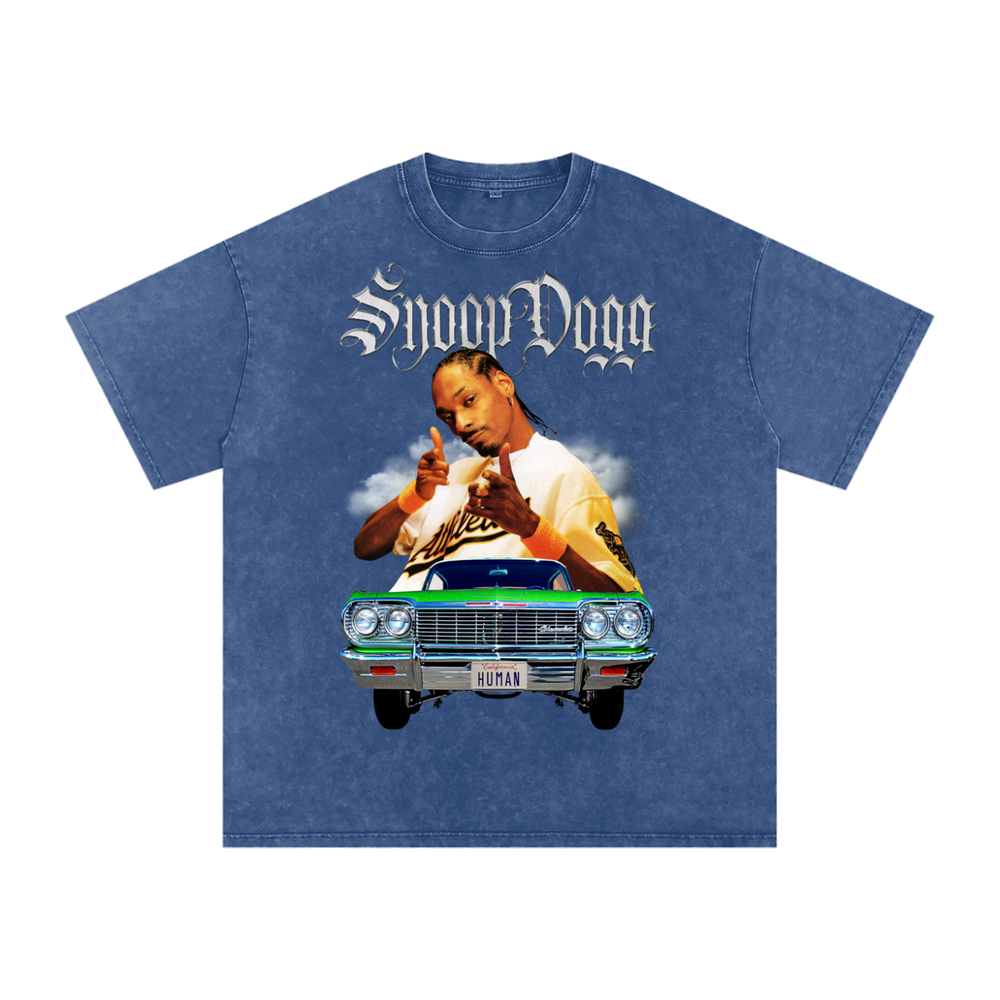 Snoop Dogg Acid Wash Oversize T-Shirt