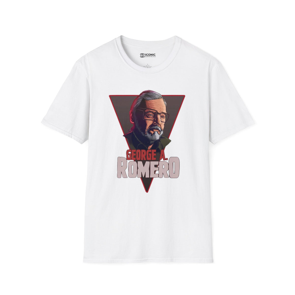 George Romero Unisex Softstyle T-Shirt - IGZ Clothing 