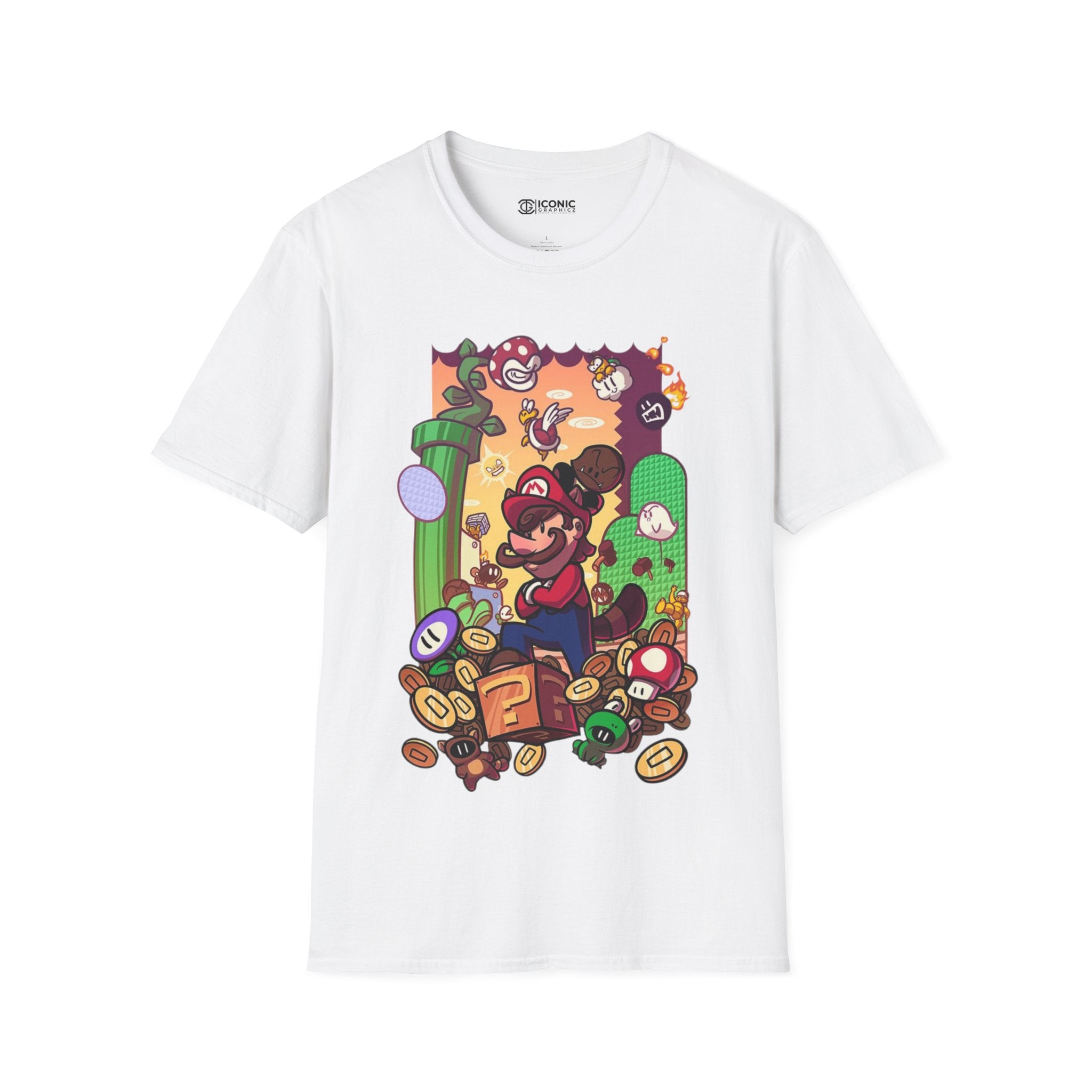 SuperMario 8 bit classic T-Shirt