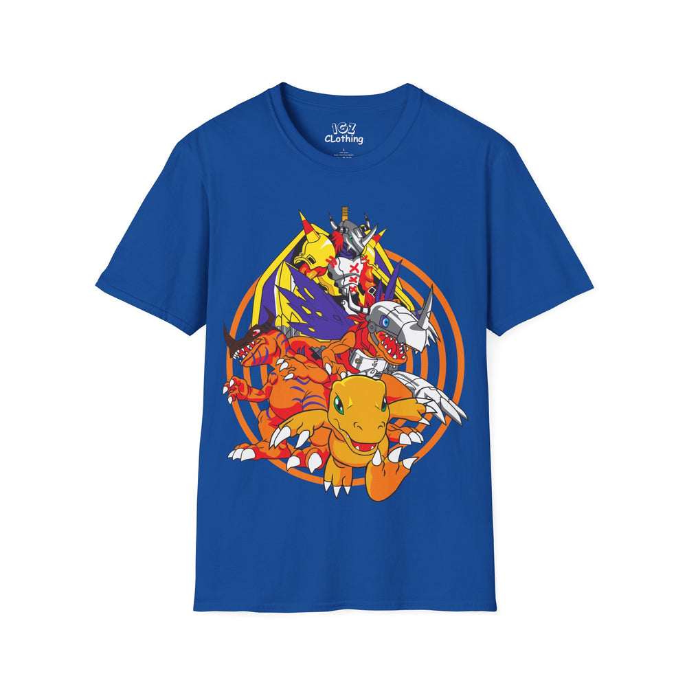 Greymon Evolution Digimon T-Shirt