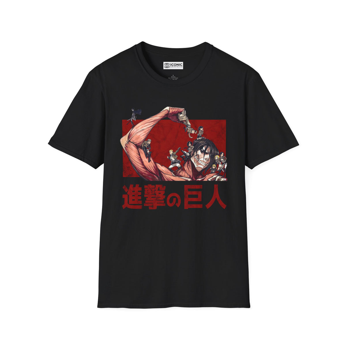 Attack Titan Unisex Softstyle T-Shirt - IGZ Clothing 