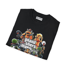 Mario Unisex Softstyle T-Shirt - IGZ Clothing 