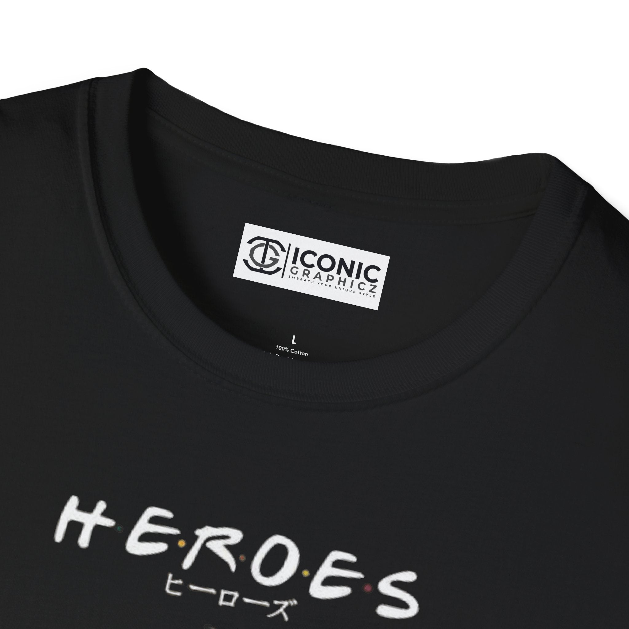 Heros Unisex Softstyle T-Shirt - IGZ Clothing 