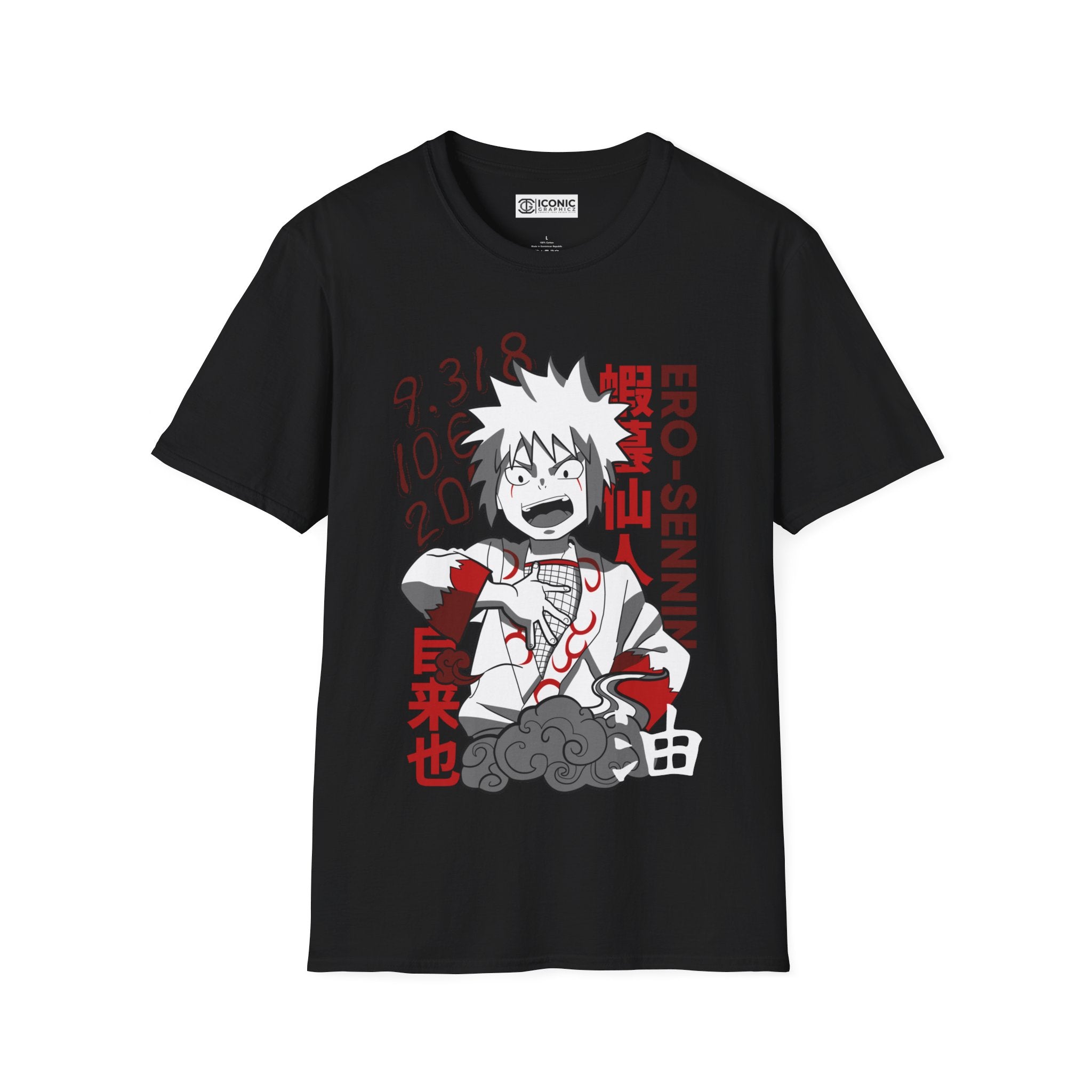 Jiraiya Unisex Softstyle T-Shirt - IGZ Clothing 