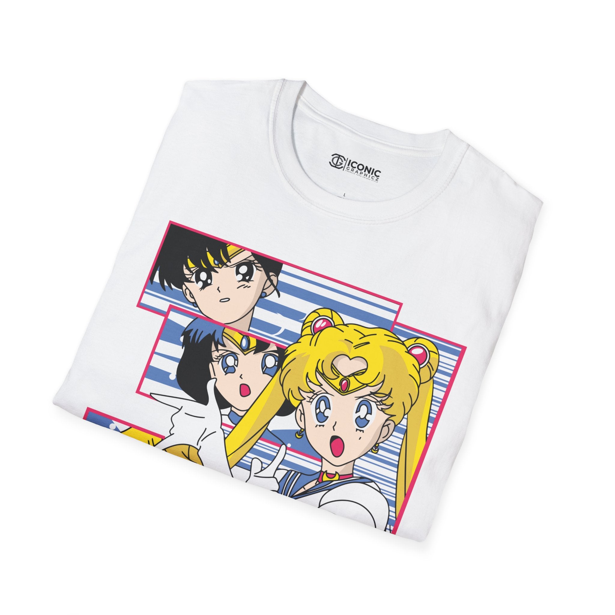 Sailor Scouts Unisex Softstyle T-Shirt - IGZ Clothing 