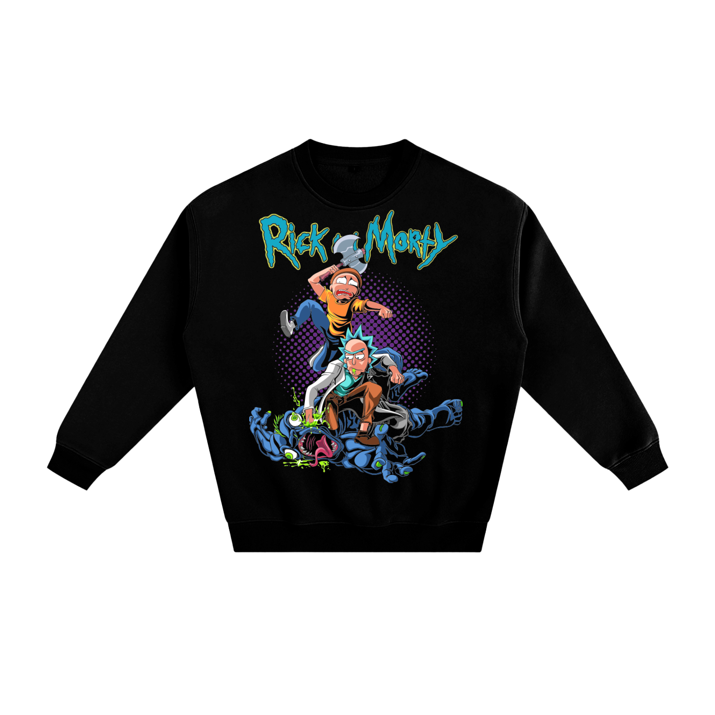 Rick and Morty Fleeced Sweatshirt