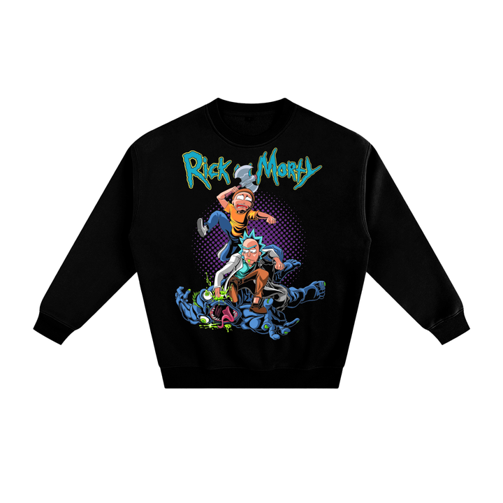 Rick and Morty Fleeced Sweatshirt