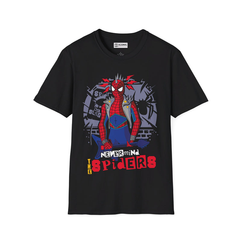 Spider-punk Unisex Softstyle T-Shirt - IGZ Clothing 