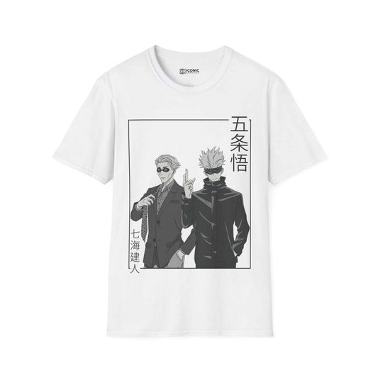 Nanami & Gojo Unisex Softstyle T-Shirt - IGZ Clothing 