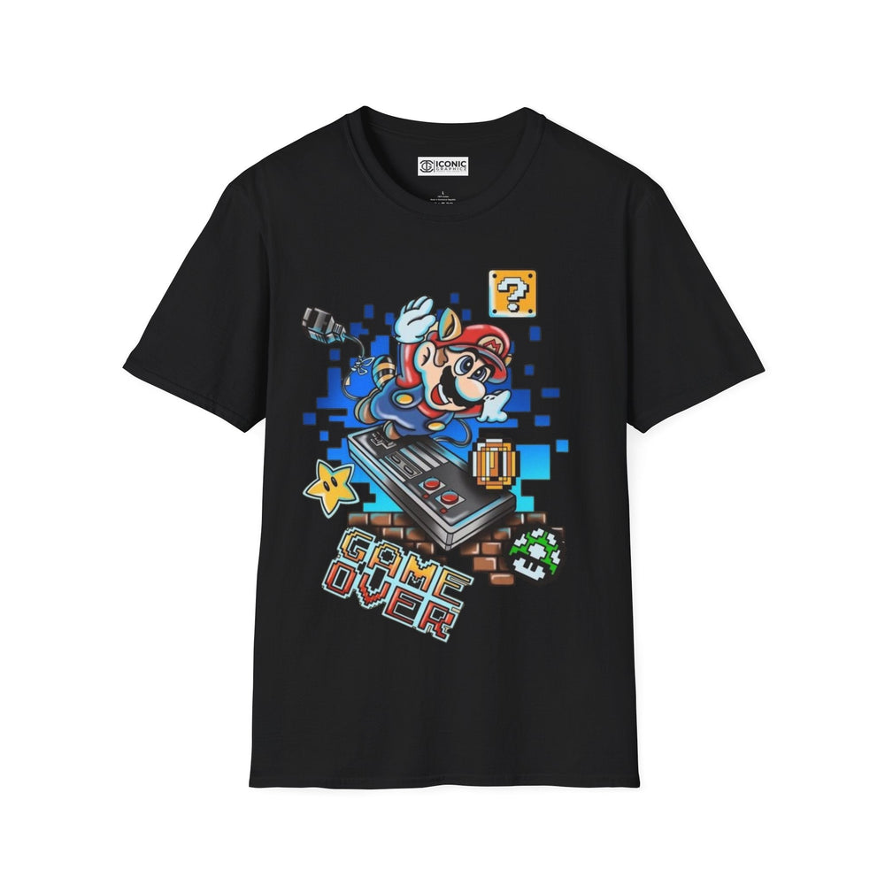 Super Mario Game Over T-Shirt Printify