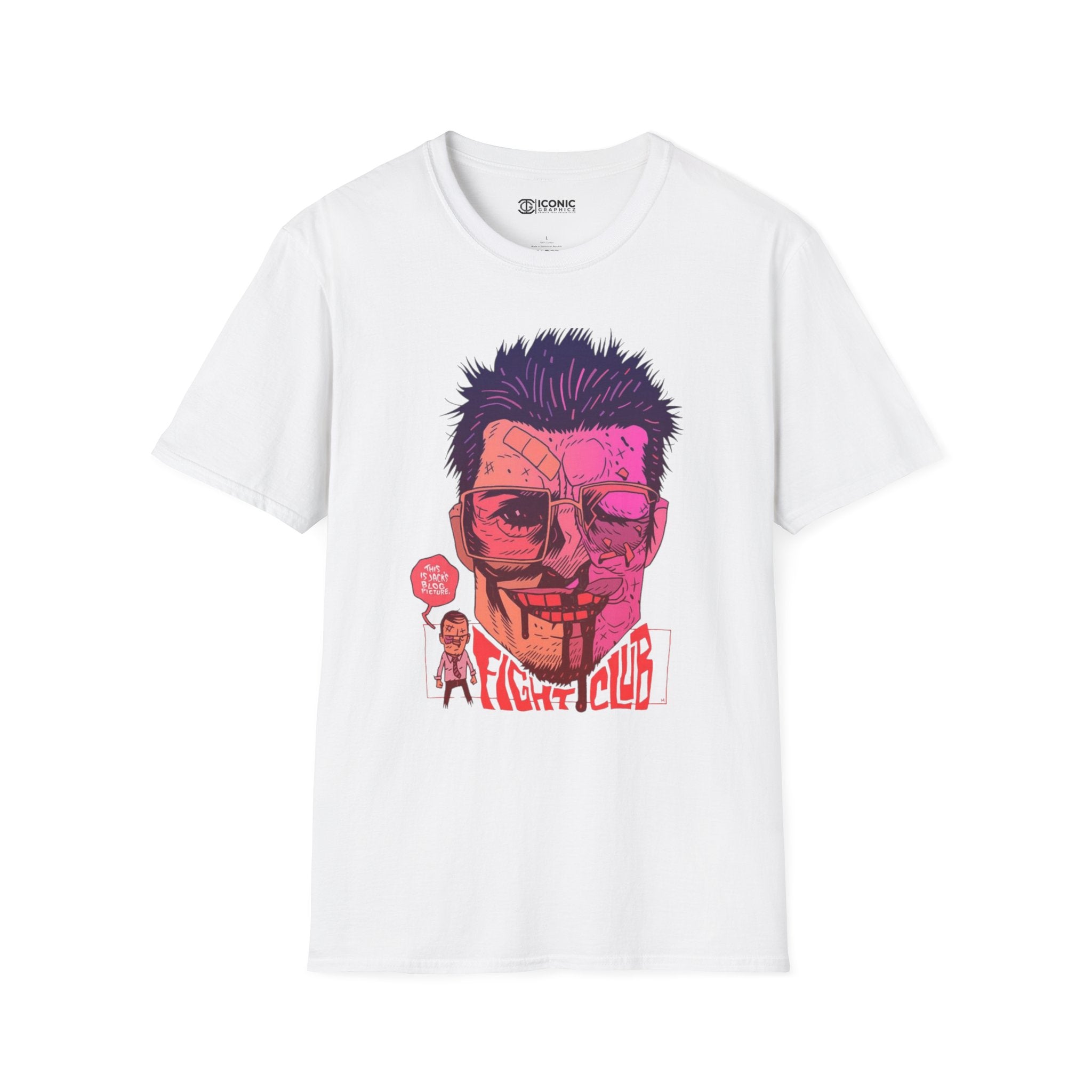 Fight Club Unisex Softstyle T-Shirt - IGZ Clothing 