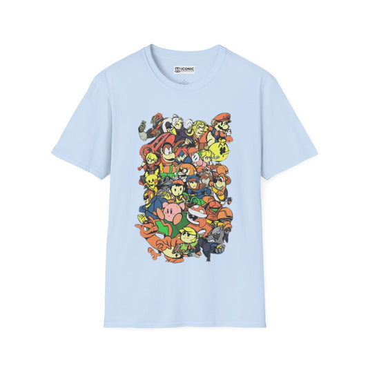 90s gaming Unisex Softstyle T-Shirt - IGZ Clothing 