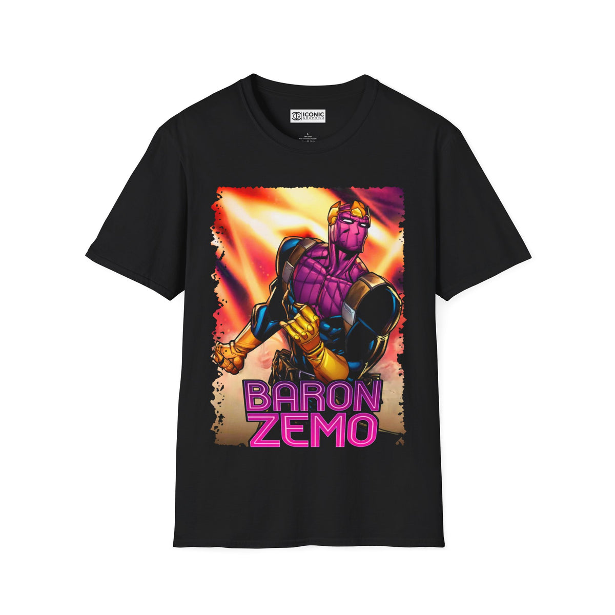 Baron Zemo Unisex Softstyle T-Shirt - IGZ Clothing 