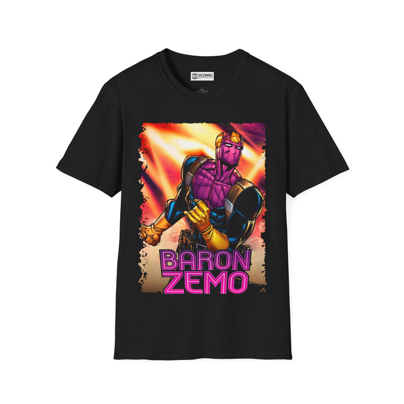 Baron Zemo Unisex Softstyle T-Shirt - IGZ Clothing 