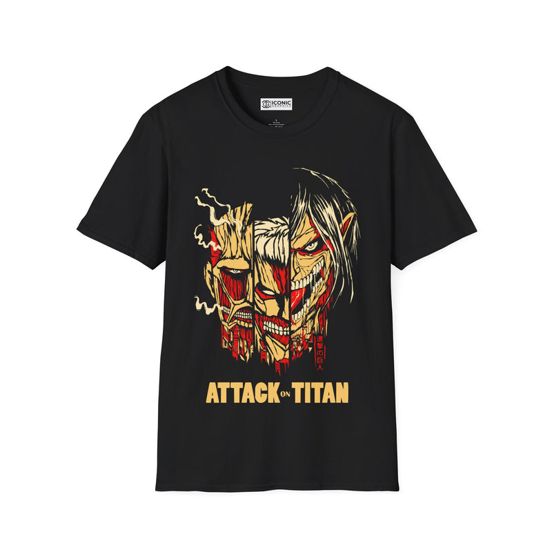 Attack-On-Titan Unisex Softstyle T-Shirt - IGZ Clothing 