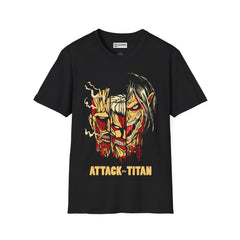 Attack-On-Titan Unisex Softstyle T-Shirt - IGZ Clothing 