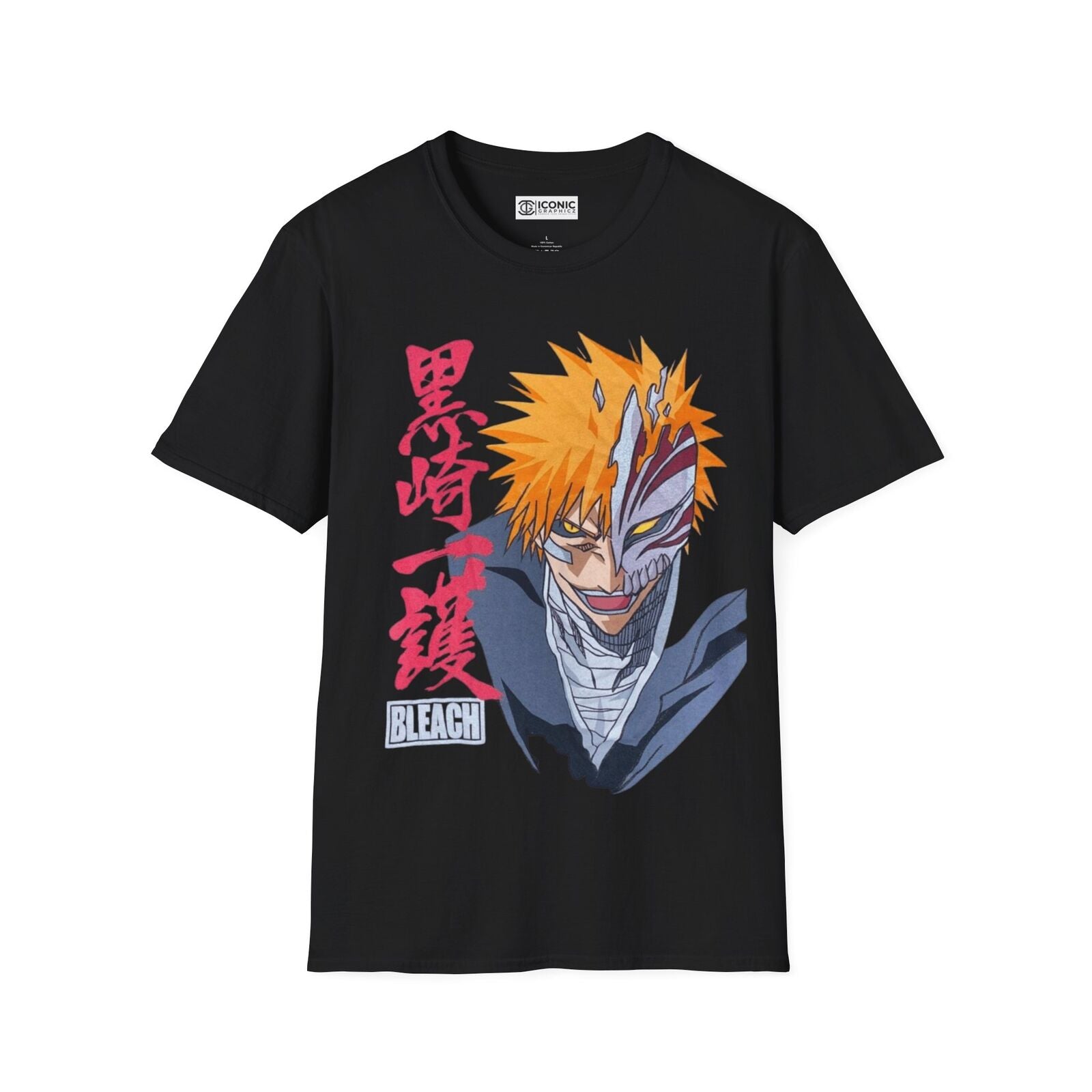 Bleach Unisex Softstyle T-Shirt - IGZ Clothing 