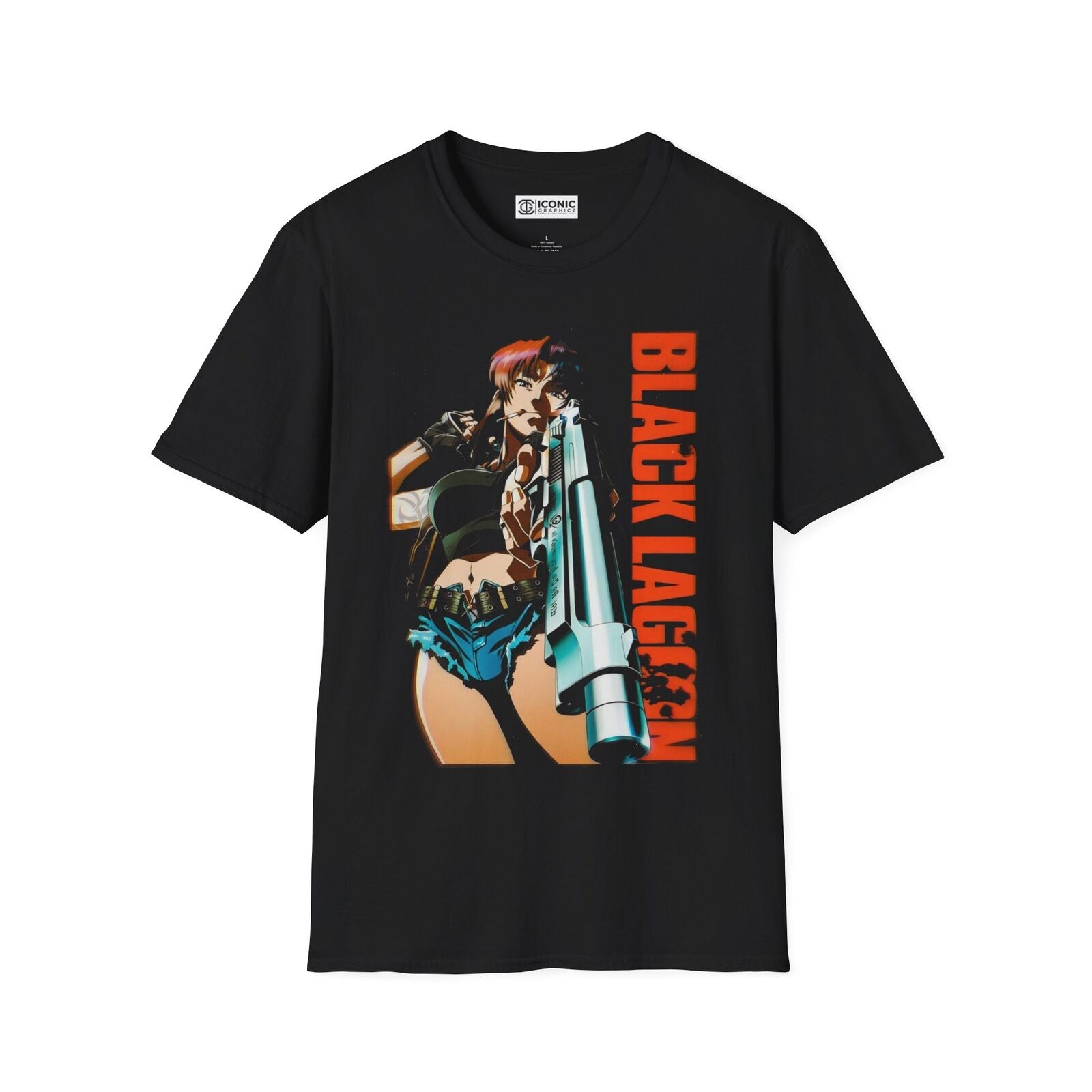 Black Lagoon Unisex Softstyle T-Shirt - IGZ Clothing 