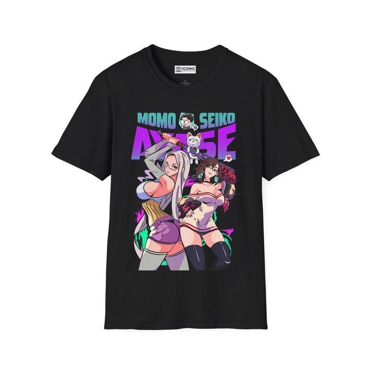 Momo and Seiko Dandadan T-Shirt Printify