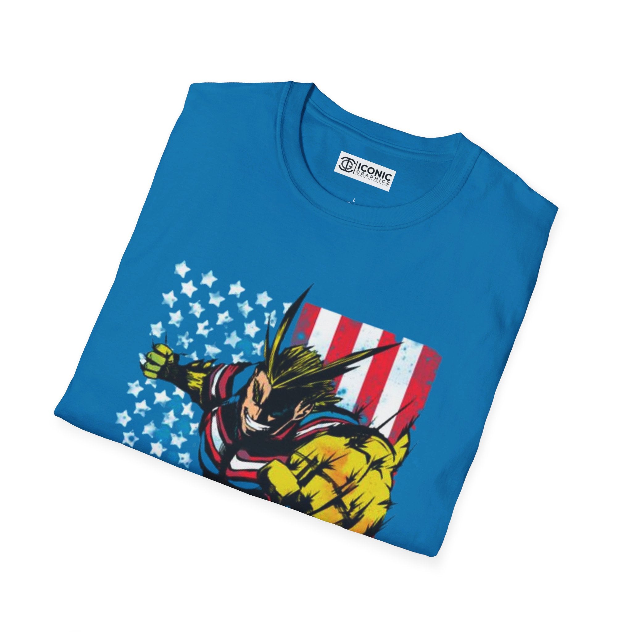 All Might Unisex Softstyle T-Shirt - IGZ Clothing 