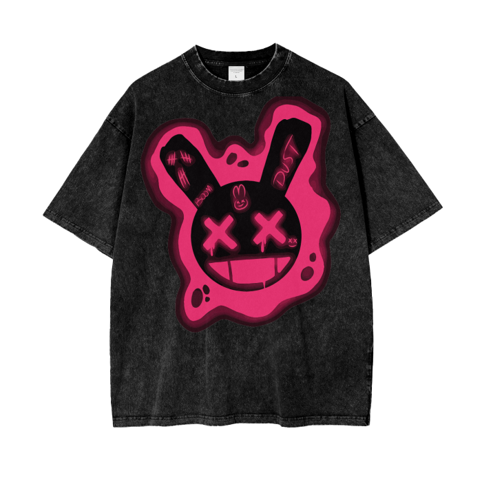 Xx Acid Wash Oversize T-Shirt ODMPOD
