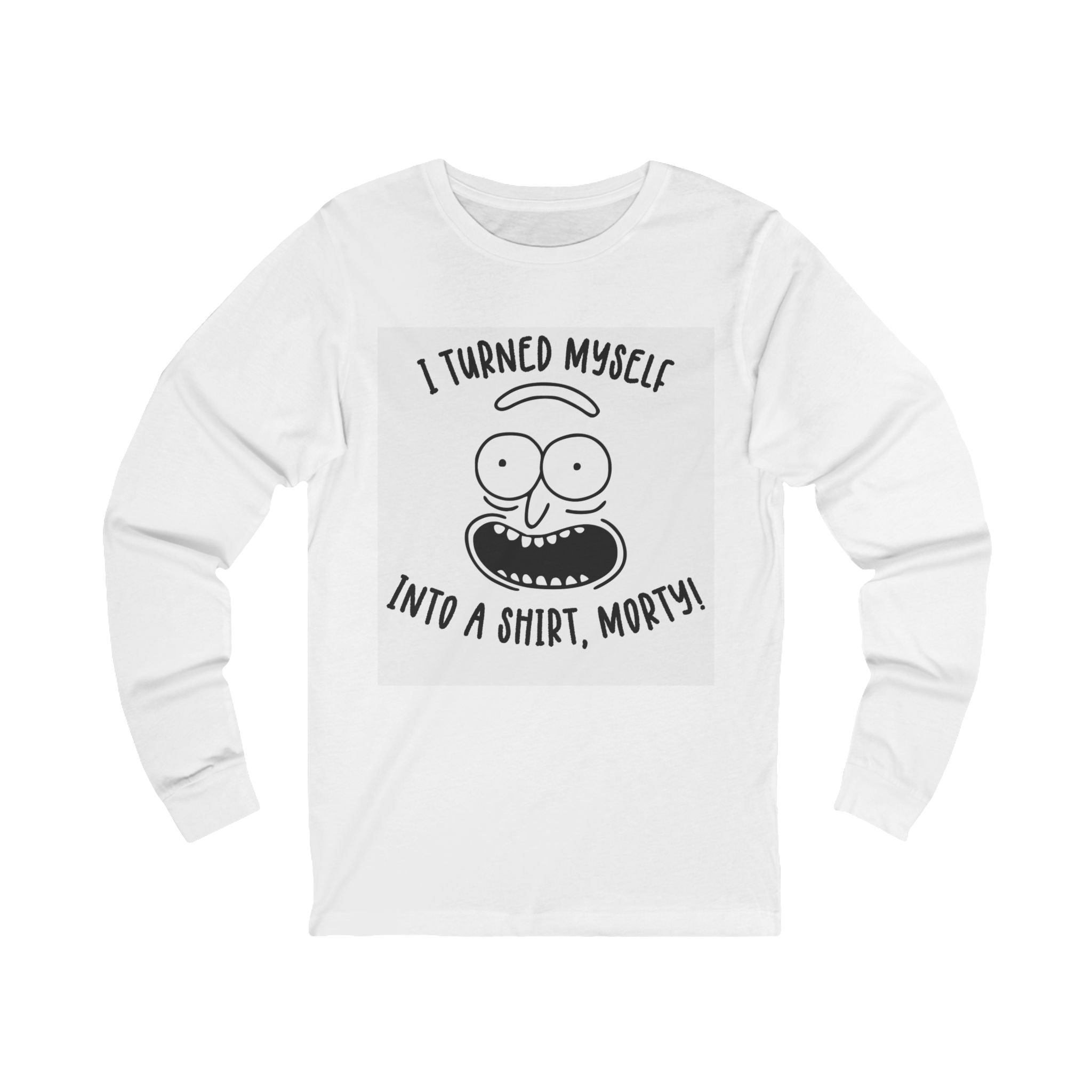 Rick and Morty Unisex Jersey Long Sleeve Tee